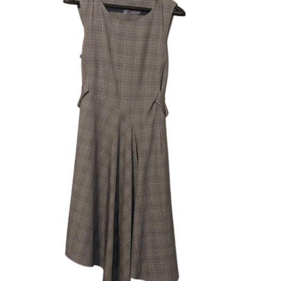 Plaid Women's Dress - Picture 2 of 4